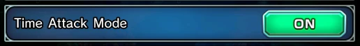 Time Attack Mode enabled in battle settings.